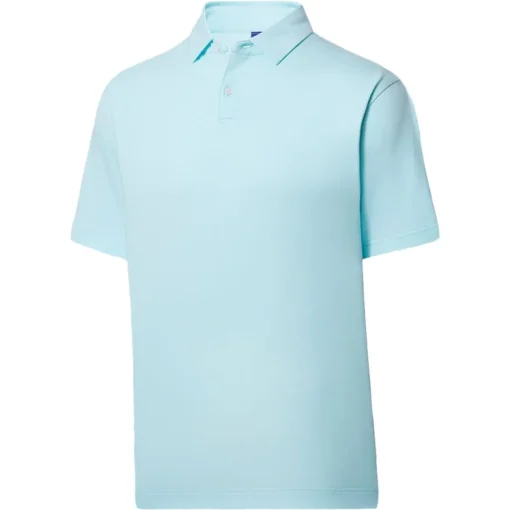 FootJoy Athletic Fit Solid Jersey Self Collar Previous Season Apparel Style Shirt Polo Short Sleeve Golf Apparel