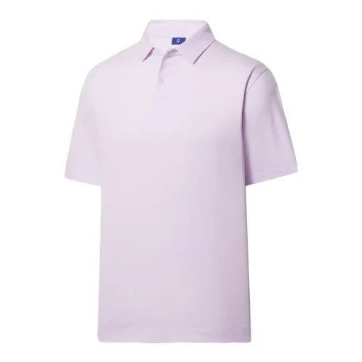 FootJoy Athletic Fit Solid Jersey Self Collar Previous Season Apparel Style Shirt Polo Short Sleeve Golf Apparel