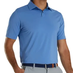 FootJoy Athletic Fit Solid Lisle Self Collar Previous Season Apparel Style Shirt Polo Short Sleeve Golf Apparel