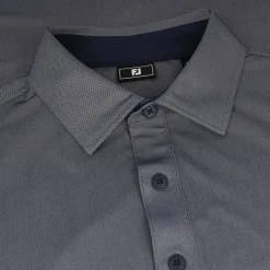 FootJoy Banded Sleeve Birdseye Self Collar Previous Season Apparel Style Shirt Polo Short Sleeve Golf Apparel