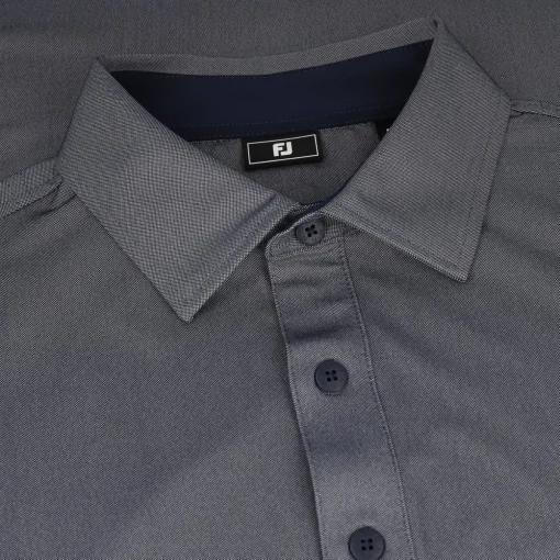 FootJoy Banded Sleeve Birdseye Self Collar Previous Season Apparel Style Shirt Polo Short Sleeve Golf Apparel