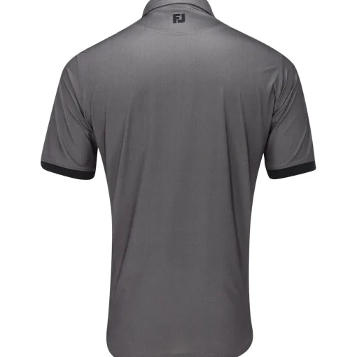 FootJoy Banded Sleeve Birdseye Self Collar Previous Season Apparel Style Shirt Polo Short Sleeve Golf Apparel