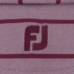 FootJoy Cap Sleeve Birdseye Stripe Previous Season Apparel Style Shirt Polo Short Sleeve Golf Apparel