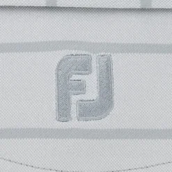 FootJoy Cap Sleeve Birdseye Stripe Previous Season Apparel Style Shirt Polo Short Sleeve Golf Apparel