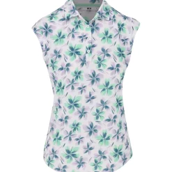 FootJoy Cap Sleeve Floral Previous Season Apparel Style Shirt Polo Short Sleeve Golf Apparel