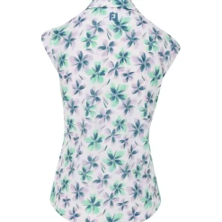 FootJoy Cap Sleeve Floral Previous Season Apparel Style Shirt Polo Short Sleeve Golf Apparel