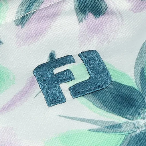FootJoy Cap Sleeve Floral Previous Season Apparel Style Shirt Polo Short Sleeve Golf Apparel