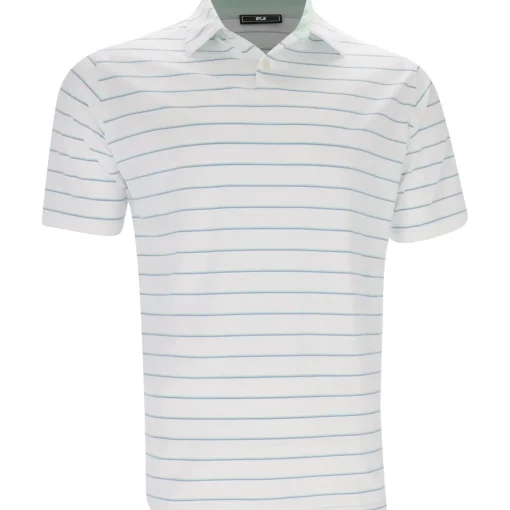 FootJoy Classic Stripe Lisle Shirt Polo Short Sleeve Golf Apparel