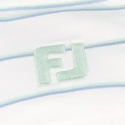 FootJoy Classic Stripe Lisle Shirt Polo Short Sleeve Golf Apparel