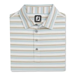 FootJoy Club Stripe Lisle Previous Season Apparel Style Shirt Polo Short Sleeve Golf Apparel