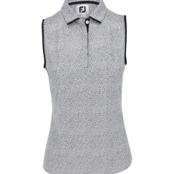 FootJoy Dot Print Sleeveless Previous Season Apparel Style Shirt Polo Short Sleeve Golf Apparel