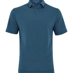 FootJoy Dri-Release Heather Jersey Shirt Polo Short Sleeve Golf Apparel