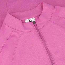 FootJoy Embossed 1/4 Zip Outerwear Pullover Golf Apparel