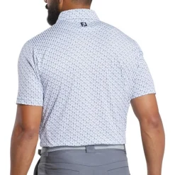 FootJoy Figure Lisle Shirt Polo Short Sleeve Golf Apparel
