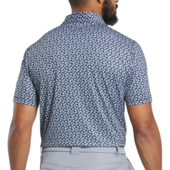 FootJoy Floral Sketch Lisle Shirt Polo Short Sleeve Golf Apparel