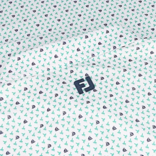 FootJoy Flying Wasp Previous Season Apparel Style Shirt Polo Short Sleeve Golf Apparel