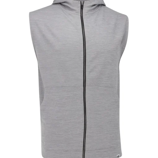 FootJoy Full Zip Hoodie Previous Season Apparel Style Outerwear Vest Golf Apparel