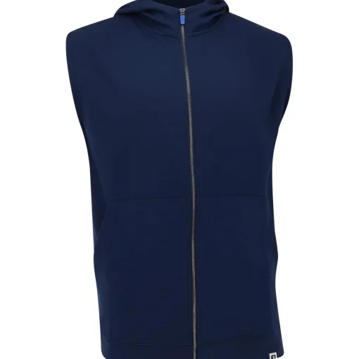 FootJoy Full Zip Hoodie Previous Season Apparel Style Outerwear Vest Golf Apparel