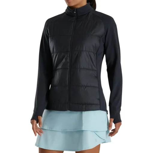 FootJoy Full Zip Hybrid Outerwear Jacket Golf Apparel