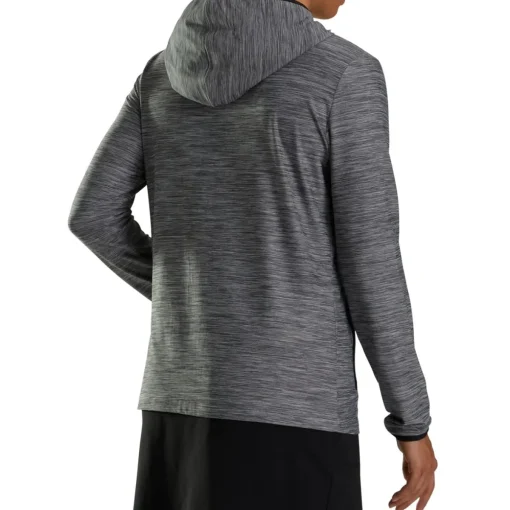 FootJoy Full Zip Space Dye Hoodie Previous Season Apparel Style Outerwear Jacket Golf Apparel