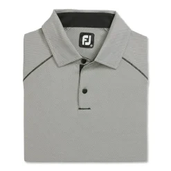 FootJoy Geo Jacquard Previous Season Apparel Style Shirt Polo Short Sleeve Golf Apparel