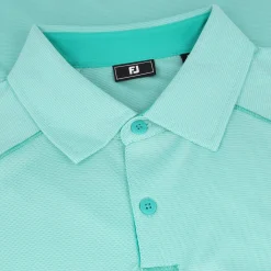 FootJoy Geo Jacquard Previous Season Apparel Style Shirt Polo Short Sleeve Golf Apparel