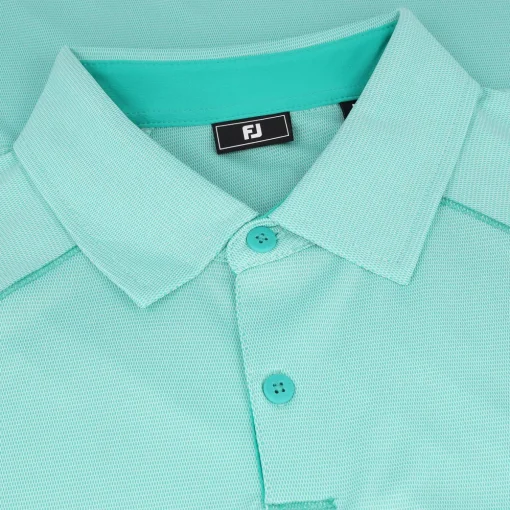 FootJoy Geo Jacquard Previous Season Apparel Style Shirt Polo Short Sleeve Golf Apparel