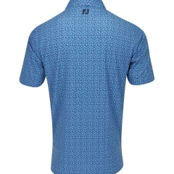 FootJoy Geometry Print Previous Season Apparel Style Shirt Polo Short Sleeve Golf Apparel