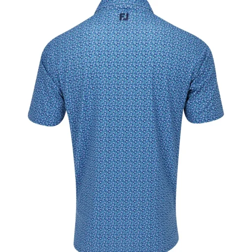 FootJoy Geometry Print Previous Season Apparel Style Shirt Polo Short Sleeve Golf Apparel