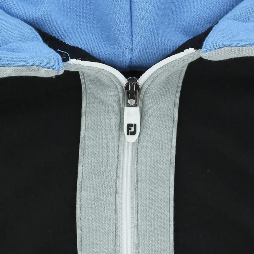 FootJoy Half-Zip Blocked Hoodie Previous Season Apparel Style Outerwear Pullover Golf Apparel