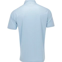 FootJoy Heather Stripe Self Collar Previous Season Apparel Style Shirt Polo Short Sleeve Golf Apparel