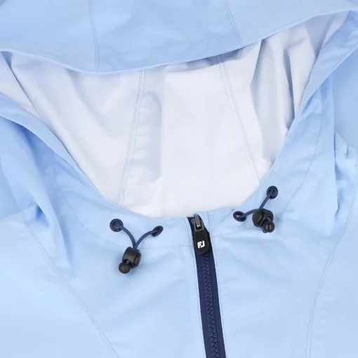 FootJoy HydroLite X Rain 1/4 Zip Hoodie Rainwear Rain Jacket Golf Apparel