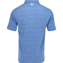 FootJoy Jacquard Wave Self Collar Previous Season Apparel Style Shirt Polo Short Sleeve Golf Apparel