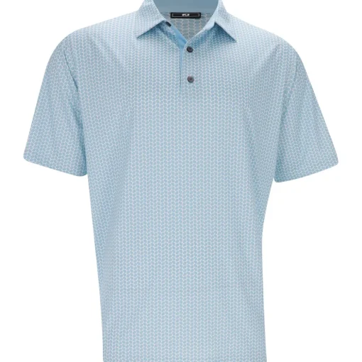 FootJoy Leaf Print Previous Season Apparel Style Shirt Polo Short Sleeve Golf Apparel