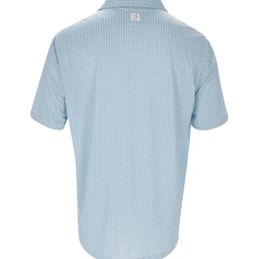 FootJoy Leaf Print Previous Season Apparel Style Shirt Polo Short Sleeve Golf Apparel