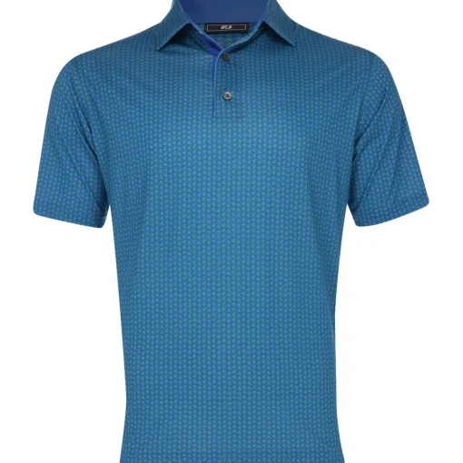 FootJoy Leaf Print Previous Season Apparel Style Shirt Polo Short Sleeve Golf Apparel