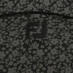 FootJoy Painted Floral Lisle Self Collar Previous Season Apparel Style Shirt Polo Short Sleeve Golf Apparel