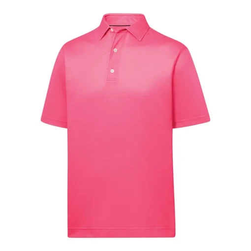 FootJoy Performance Stretch Pique Solid Self Collar Previous Season Apparel Style Shirt Polo Short Sleeve Golf Apparel