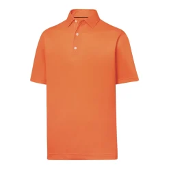FootJoy Performance Stretch Pique Solid Self Collar Previous Season Apparel Style Shirt Polo Short Sleeve Golf Apparel