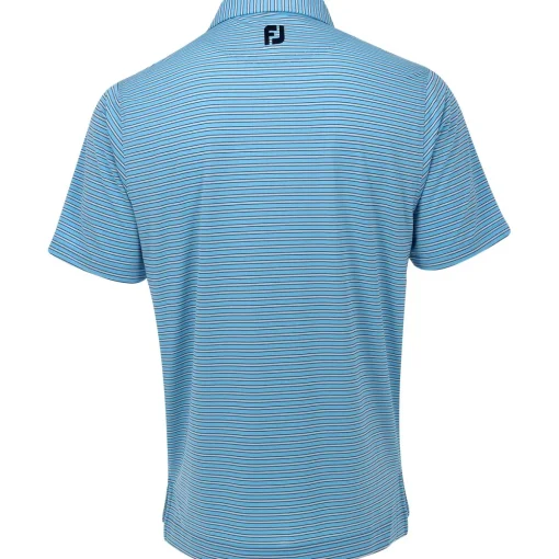 FootJoy ProDry Performance Stretch Lisle Pinstripe Previous Season Apparel Style Shirt Polo Short Sleeve Golf Apparel