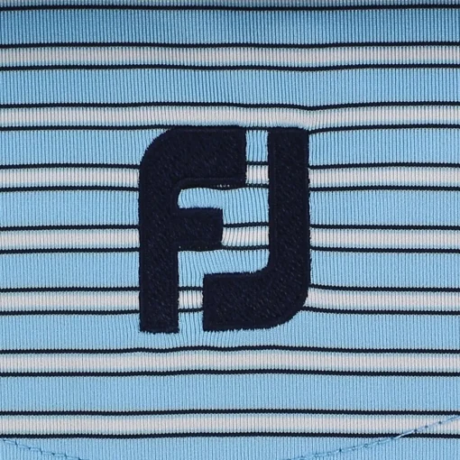 FootJoy ProDry Performance Stretch Lisle Pinstripe Previous Season Apparel Style Shirt Polo Short Sleeve Golf Apparel