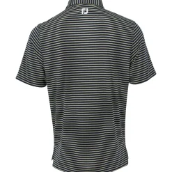 FootJoy ProDry Performance Stretch Lisle Pinstripe Previous Season Apparel Style Shirt Polo Short Sleeve Golf Apparel