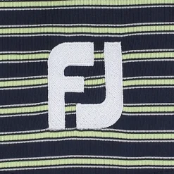 FootJoy ProDry Performance Stretch Lisle Pinstripe Previous Season Apparel Style Shirt Polo Short Sleeve Golf Apparel