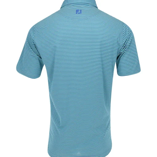 FootJoy Regent Stripe Stretch Pique Previous Season Apparel Style Shirt Polo Short Sleeve Golf Apparel