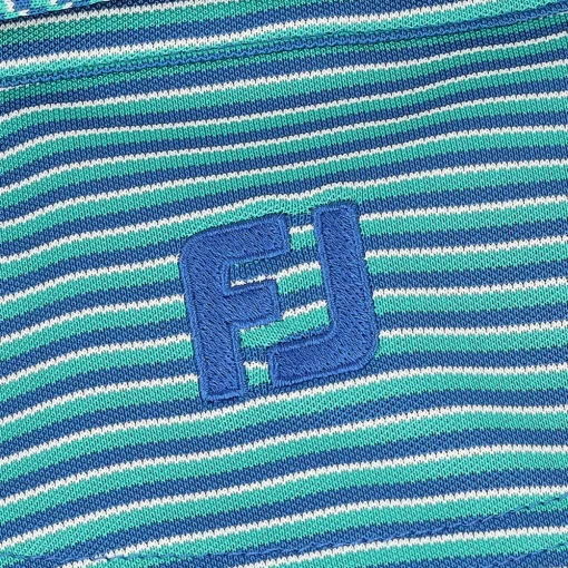 FootJoy Regent Stripe Stretch Pique Previous Season Apparel Style Shirt Polo Short Sleeve Golf Apparel