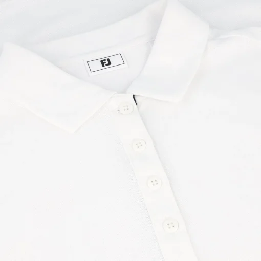 FootJoy Ruched 1/2 Sleeve Previous Season Apparel Style Shirt Polo Short Sleeve Golf Apparel