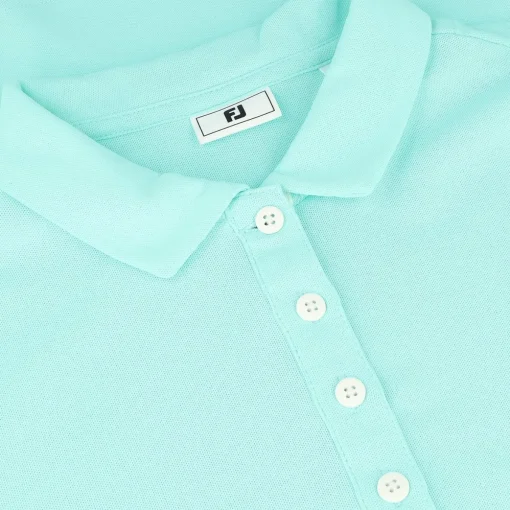 FootJoy Ruched 1/2 Sleeve Previous Season Apparel Style Shirt Polo Short Sleeve Golf Apparel