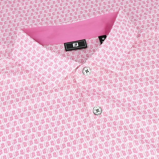 FootJoy Salamander Print Previous Season Apparel Style Shirt Polo Short Sleeve Golf Apparel