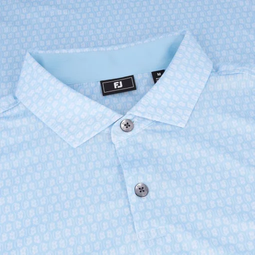FootJoy Salamander Print Previous Season Apparel Style Shirt Polo Short Sleeve Golf Apparel