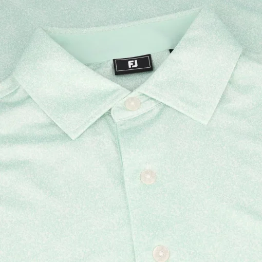 FootJoy Speckle Lisle Shirt Polo Short Sleeve Golf Apparel